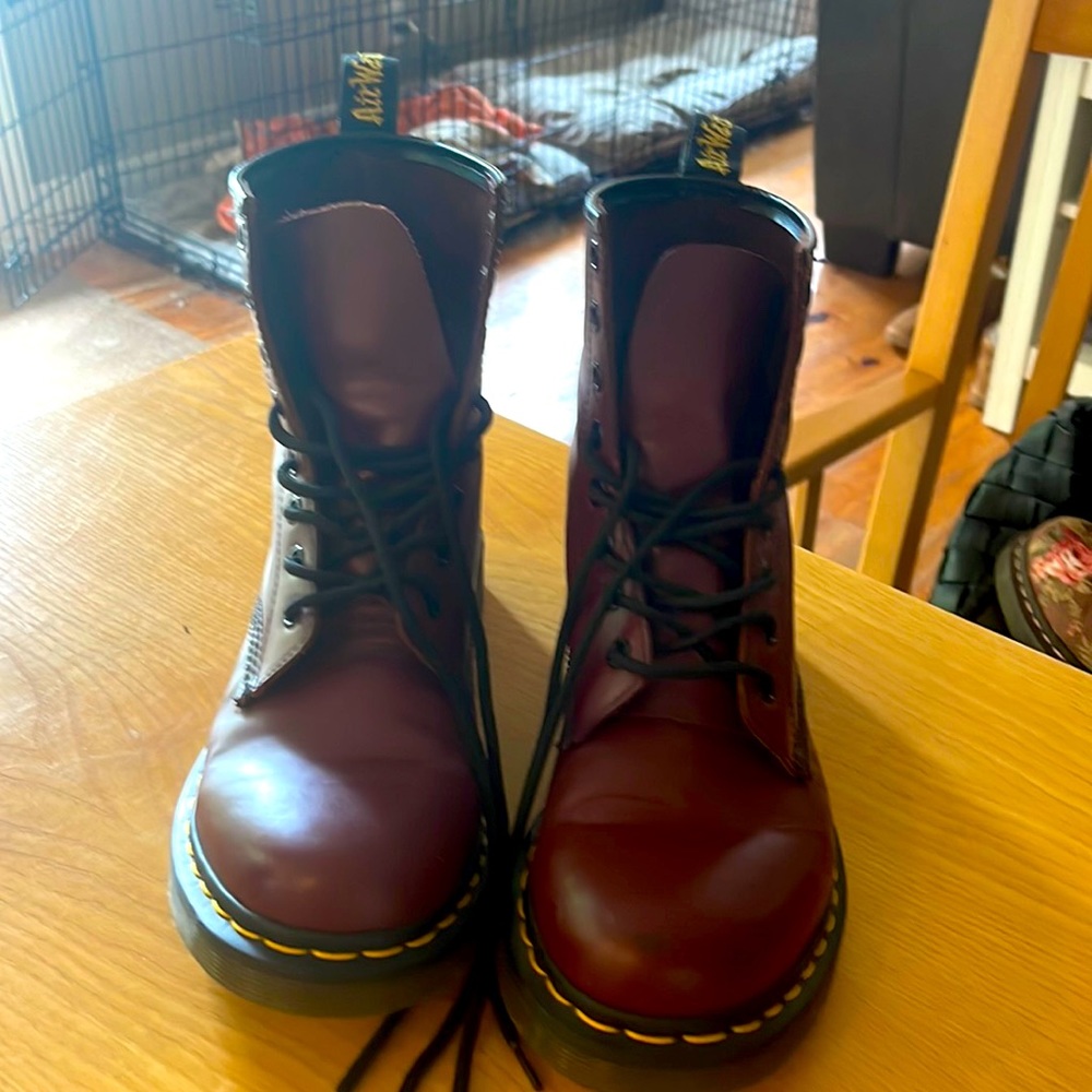 Classic Dr. Marten 1460 cherry red